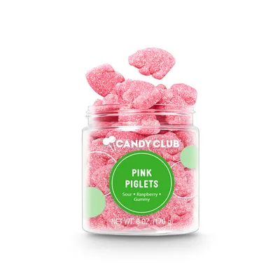 Pink Piglets Small Jar