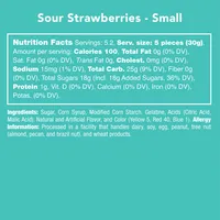 Sour Strawberries Small Jar