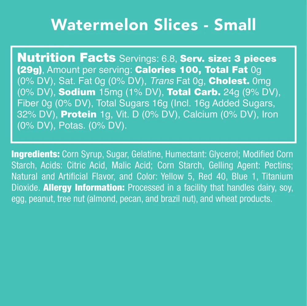 Watermelon Slices Small Jar