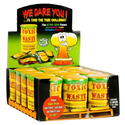 Toxic Waste Original Yellow Drum 1.7 oz.