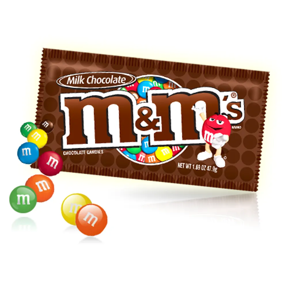 Candyology M&M's Milk Chocolate 1.74 oz. Bag