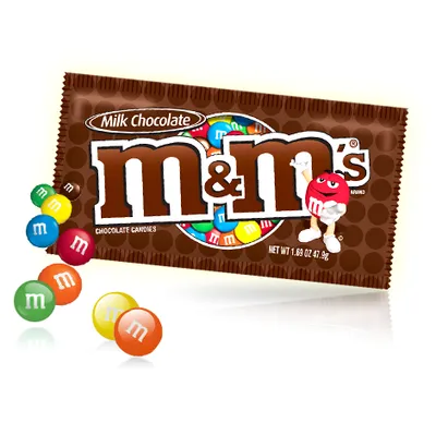 M&M's Milk Chocolate 1.74 oz. Bag