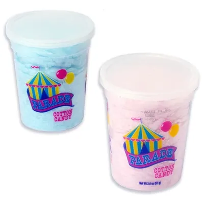 Parade Cotton Candy - 2 oz. Container Assorted Flavors