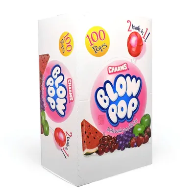 Charms Blow Pops Assorted Flavors Changemaker