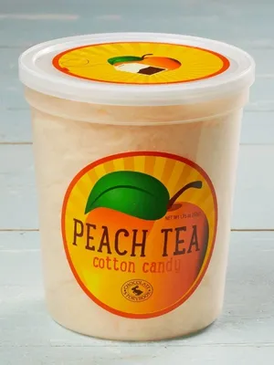 Peach Tea Gourmet Cotton Candy