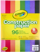Crayola 96 Count Construction Paper
