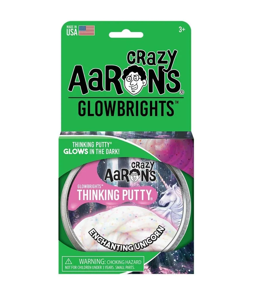 Crazy Aaron's 4" Glowbrights - Enchanting Unicorn