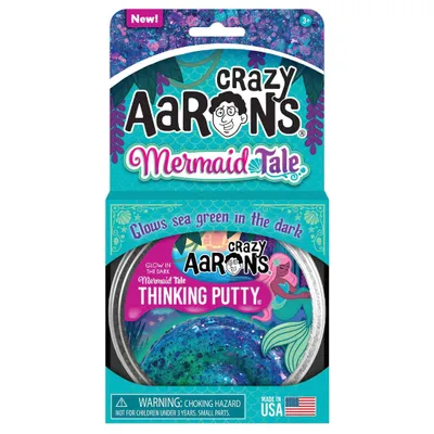 Crazy Aaron's 4" Glowbrights - Mermaid Tale