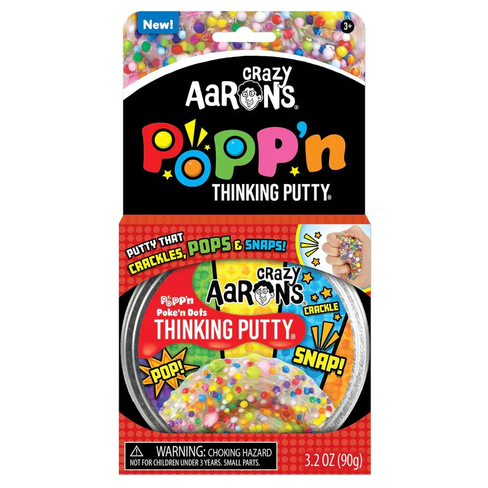 Crazy Aaron's 4" Popp'n Putty - Poke'n Dots