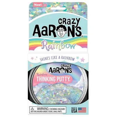 Crazy Aaron's 4" Trendsetters - Rainbow Thinking Putty