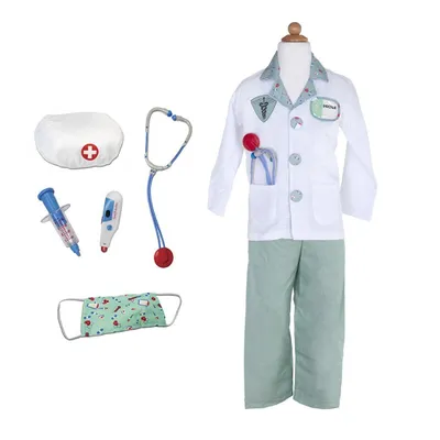 Dress Up Careers Green Doctor