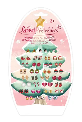 Holiday Sticker Earrings (30 Pairs)
