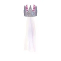 Sequins Crown with Veil