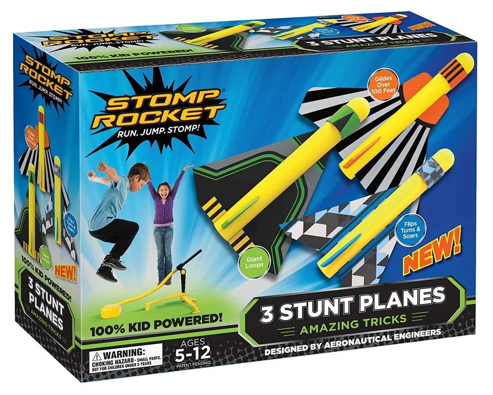 Stomp Rocket Stunt Plane