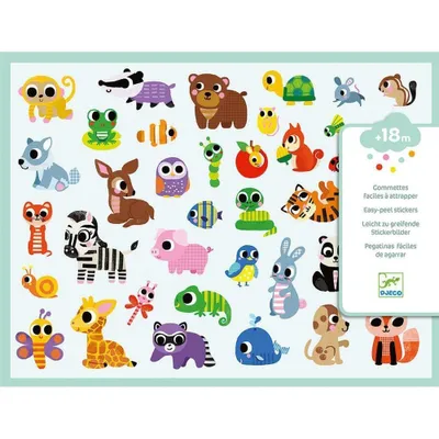 Baby Animals Sticker Kit