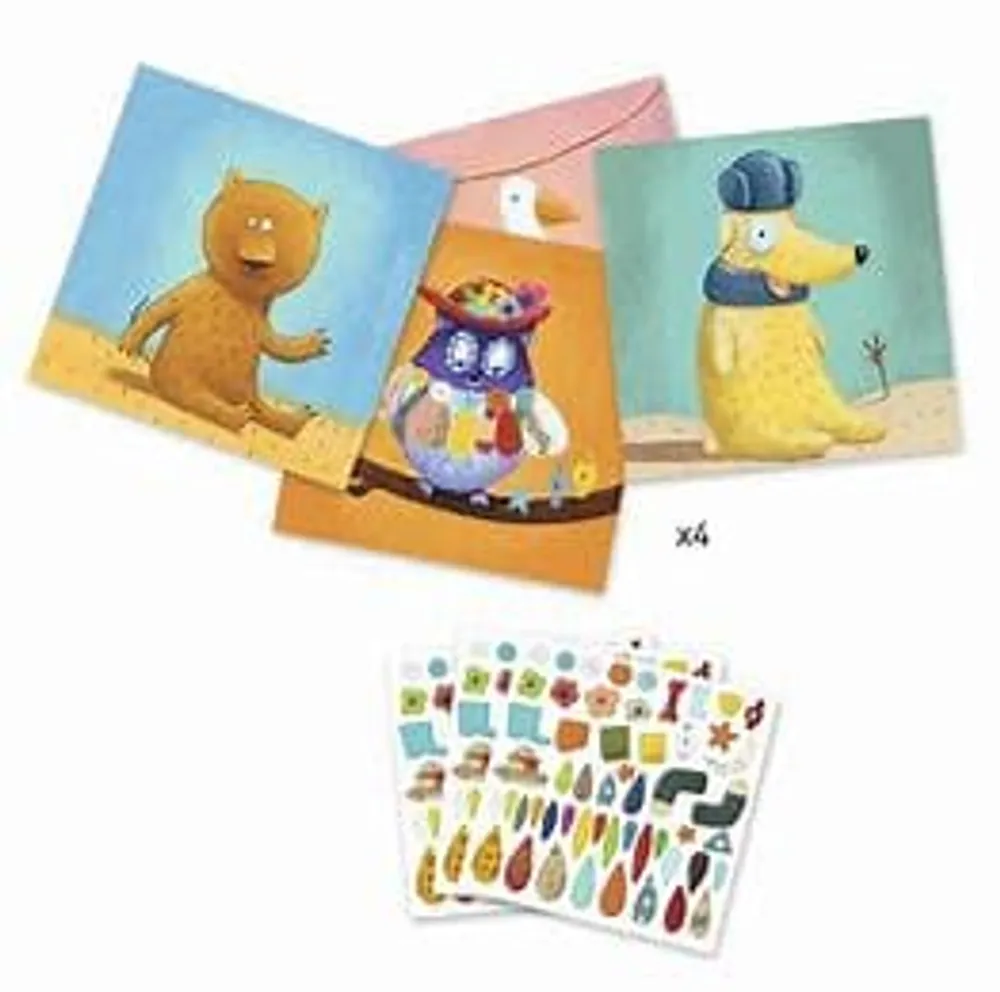 Petit Gifts - Sticker Kits - Create Animals