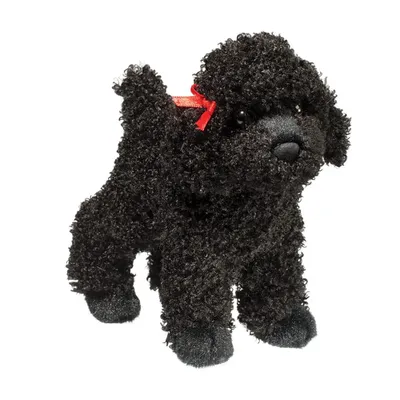 Gigi Black Poodle 8"