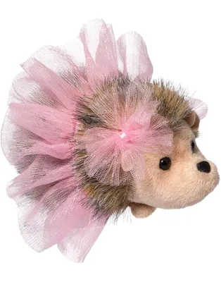 Pink Swirl Tutu Hedgehog 6"