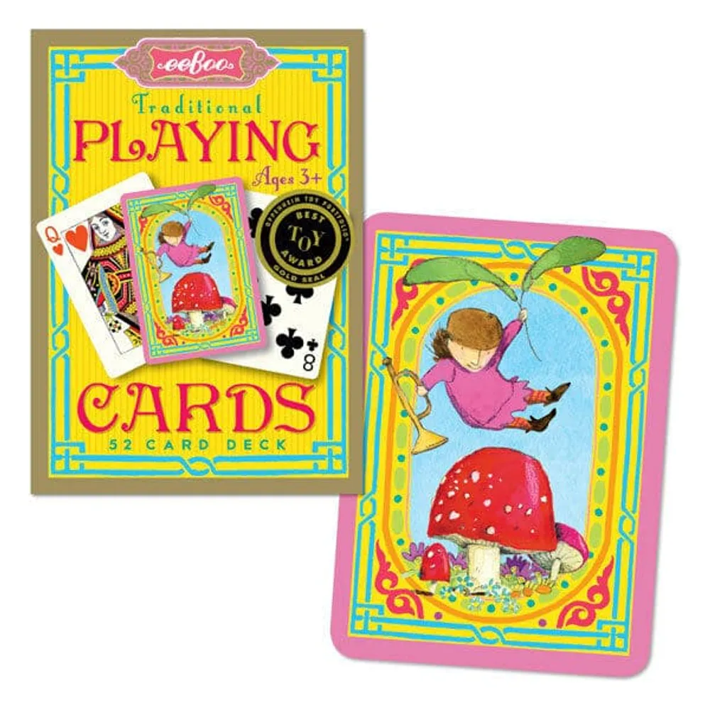 Fairy With Trumpet Traditional 52 Playing Cards