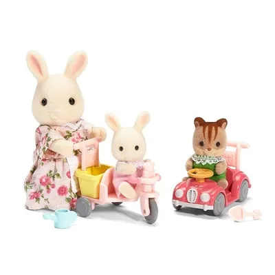 Calico Critters Apple & Jake's Ride 'n Play