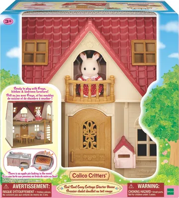 Calico Critters Red Roof Cozy Cottage Starter Home 2022