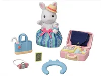 Calico Critters Weekend Travel Set Snow Rabbit Mother