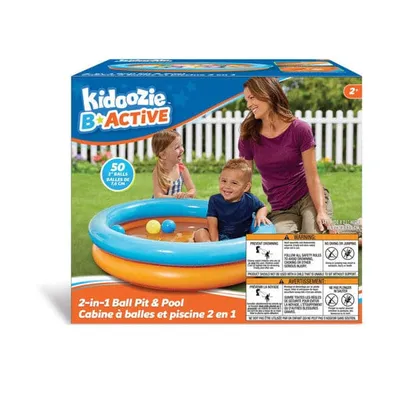 Kidoozie 2-in-1 Ball Pit & Pool