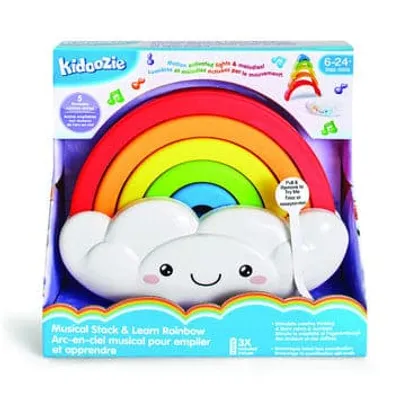 Kidoozie Musical Stack and Learn Rainbow