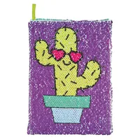 Magic Sequin Cactus/Can't Touch  Reveal Journal