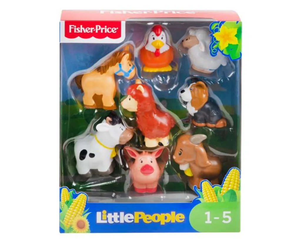 Fisher-Price Little People Farm Animal Assortment - 8 pack