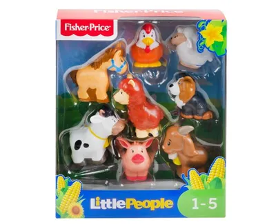 Fisher-Price Little People Farm Animal Assortment - 8 pack