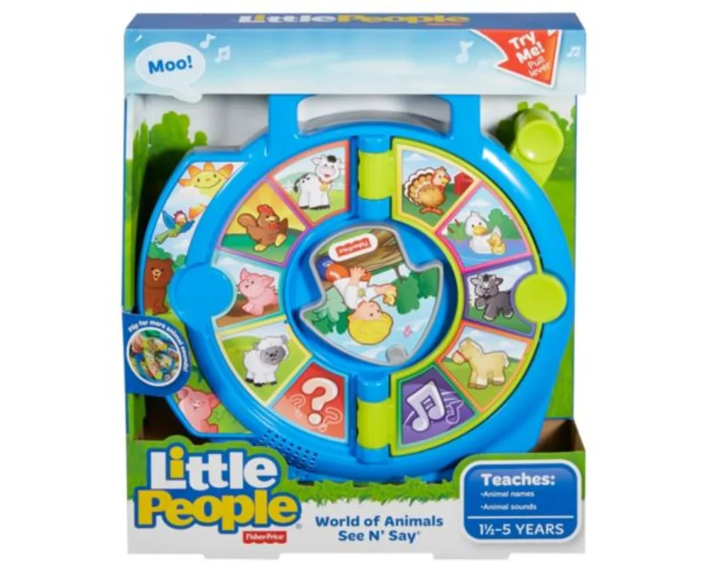 Fisher-Price Little People World of Animals See N Say