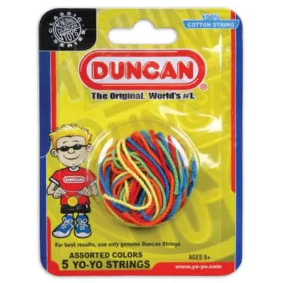 5 Pack Color Yo-Yo String