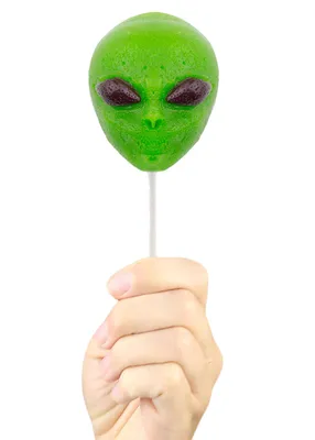 Gummy Alien Head
