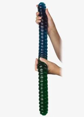 World's Largest Two-Tone Gummy Worm