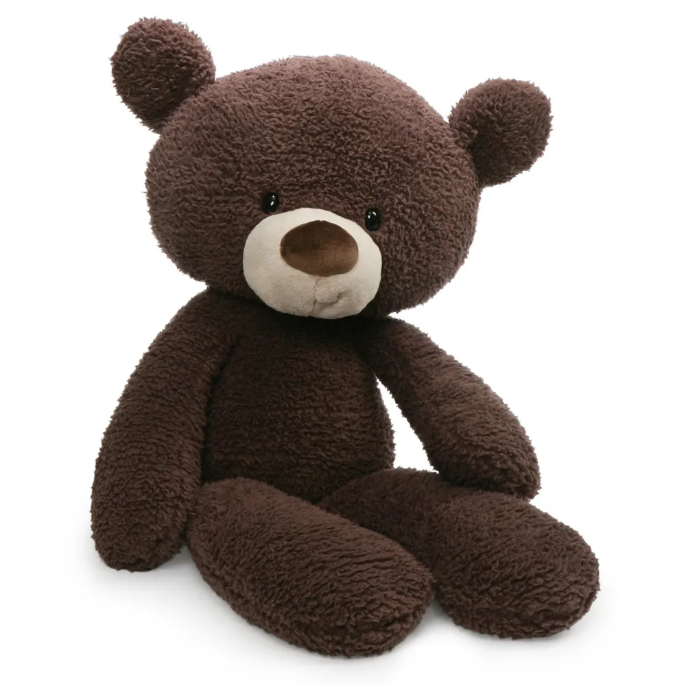 Fuzzy Teddy Bear - Chocolate