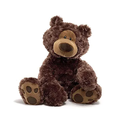Philbin 18" Teddy Bear - Chocolate