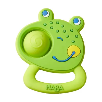 Popping Frog Silicone Teething Toy