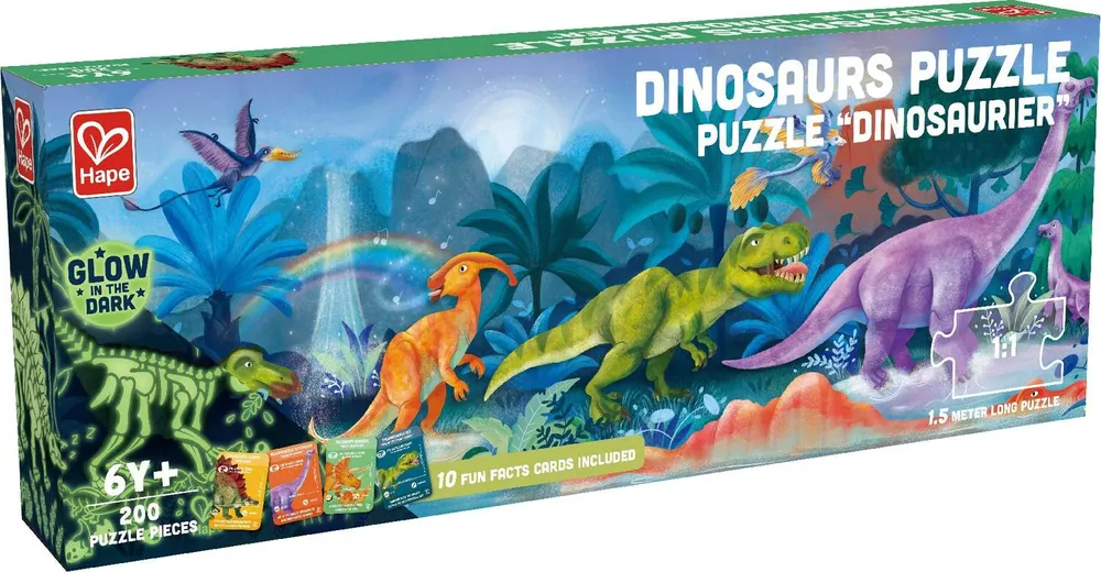 Dinosaurs Puzzle - Glow in the Dark