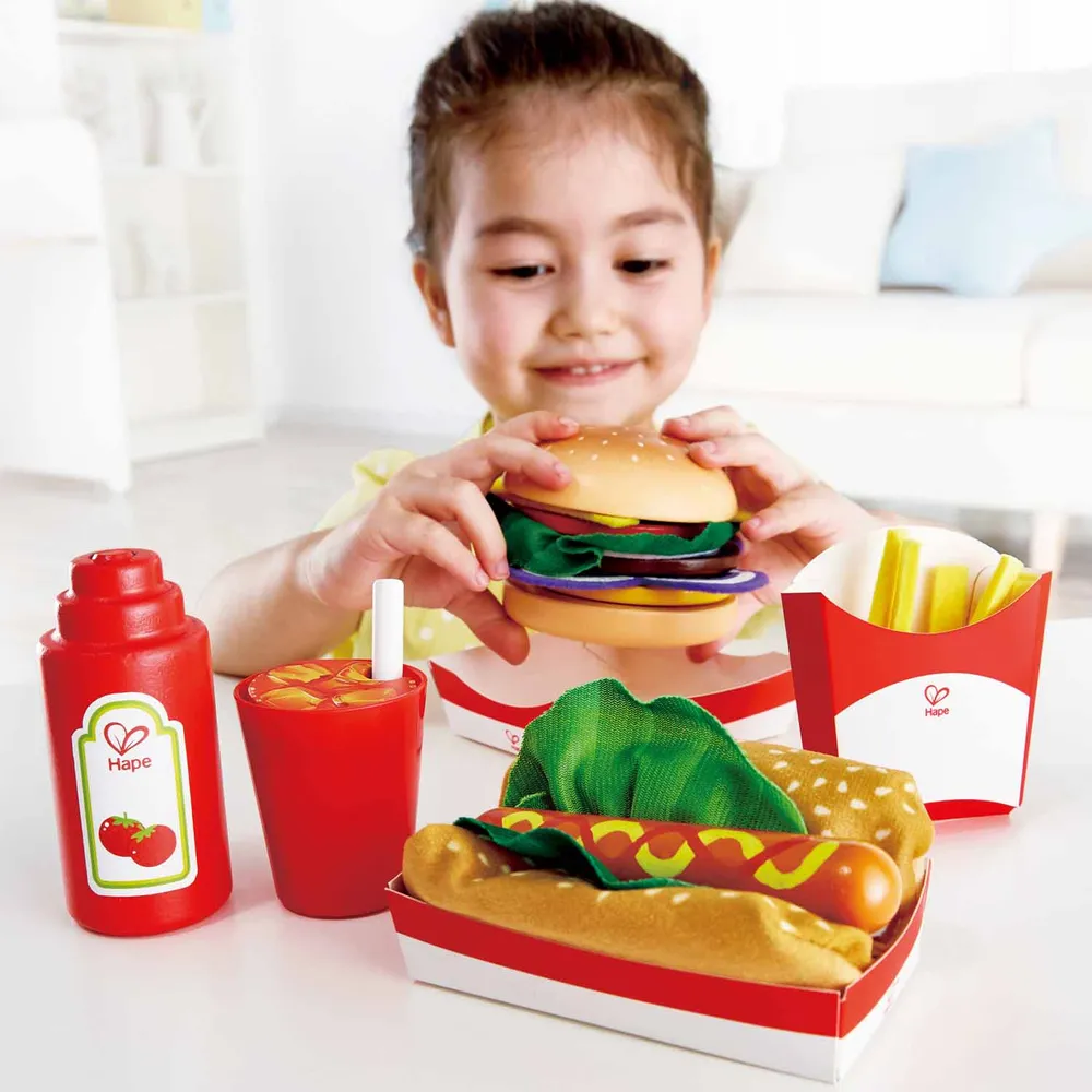 Fast Food Set Kitchen Playset
