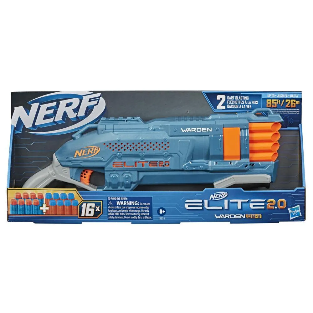 Nerf Elite 2.0 Flipshots Flip-8 Blaster, 8 Dart Barrels Flip to Double Your  Firepower, 8-Dart Capacity, 8 Nerf Darts - Nerf