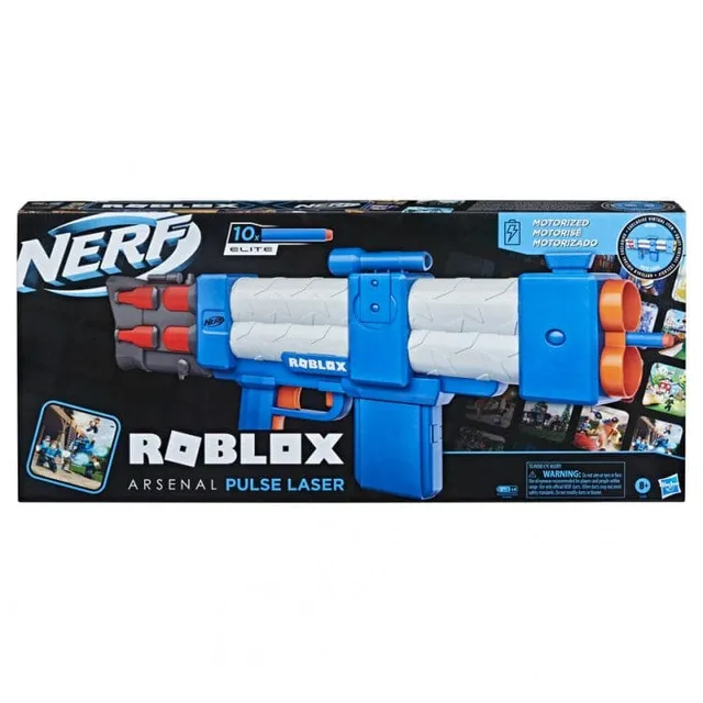 Hasbro Nerf ROBLOX Arsenal Pulse Laser & Mm2 Shark Seeker Game