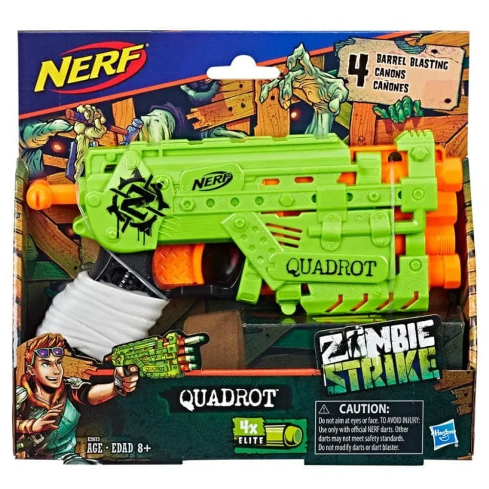 Nerf Zombie Strike Survival System Scravenger, INcludes 26 Darts 