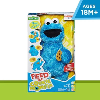 Sesame Street Feed Me Cookie Monster Plush