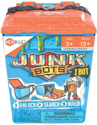 Hexbug Junkbots Trash Bin Assorted Styles