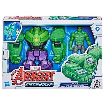Marvel Avengers Mech Strike 8 Inch Incredible Mech Suit Hulk - Legacy Toys
