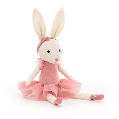 Pirouette Rose Bunny 7"