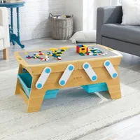 Building Bricks Play N Store Table