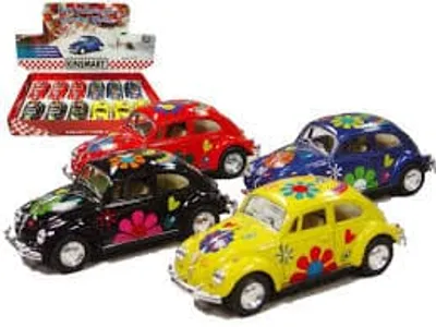 5" Diecast 1967 VW Classic Beetle Printed