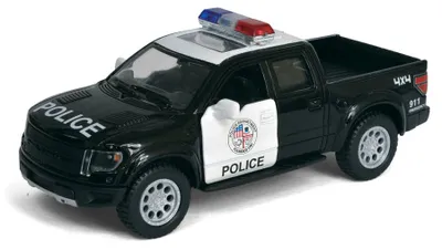 5" Diecast 2013 Ford F-150 SVT Raptor Police